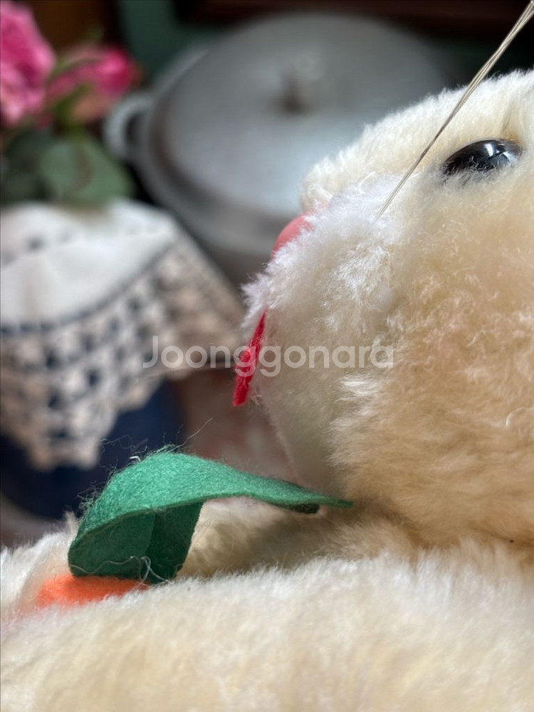 80년대 앤틱빈티지인형 토끼고전인형 빈티지소품모리걸갸루--6