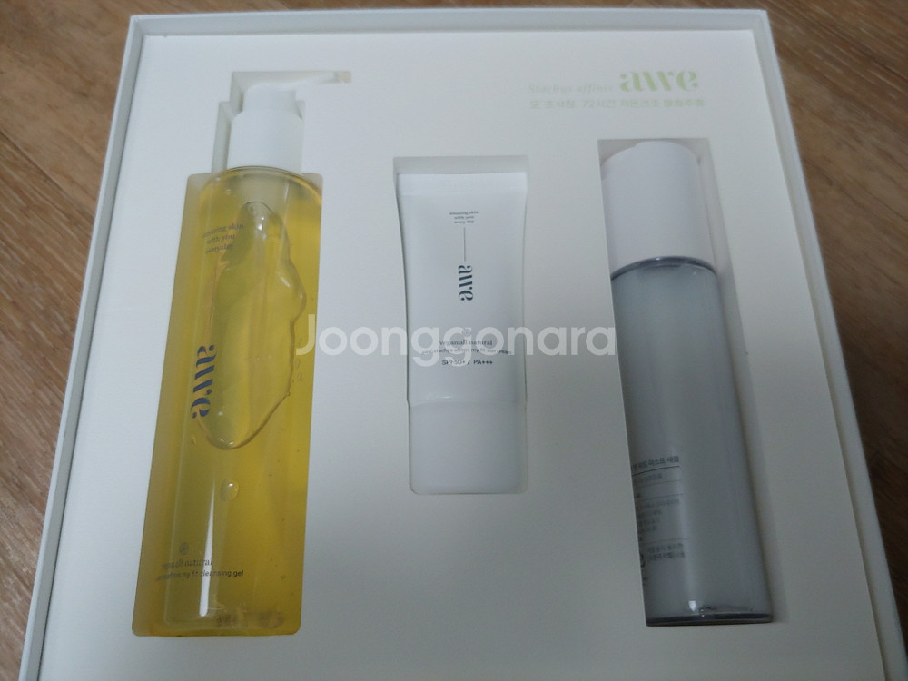 에이더블유이 awe 오 초석잠 마이 핏 수분 3종 세트--0