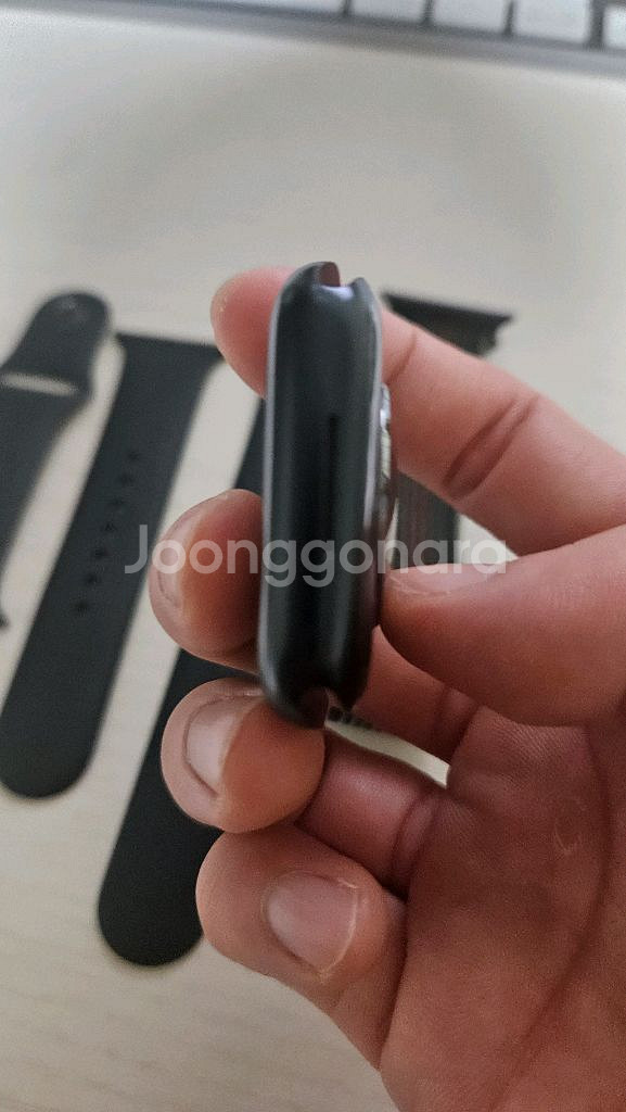 애플워치7 45mm gps 미드나이트 89%판매--3