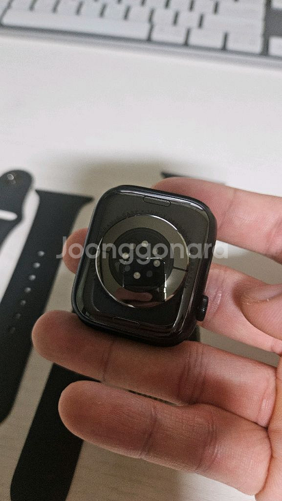 애플워치7 45mm gps 미드나이트 89%판매--1