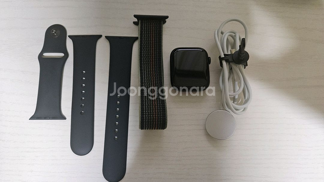애플워치7 45mm gps 미드나이트 89%판매--0