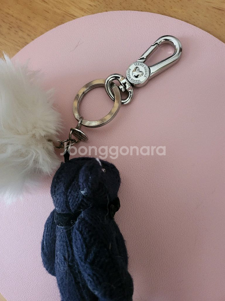 곰돌이 폼폼 키링--1