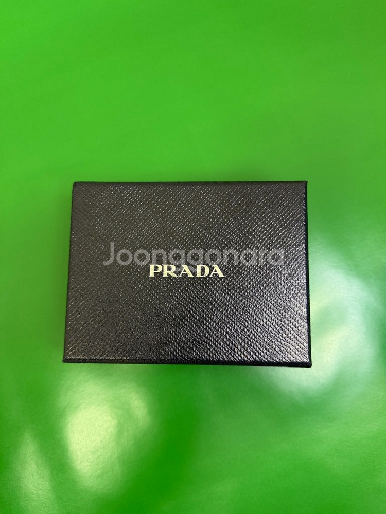 [정품] 프라다(PRADA) 사피아노 레드 반지갑 풀셋--0