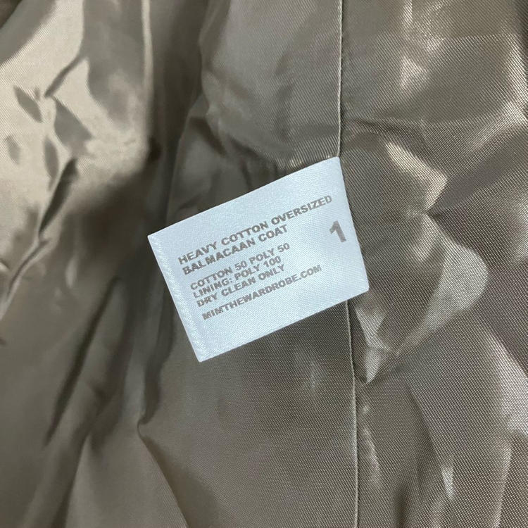 [새상품] 밈더워드로브 헤비코튼 발마칸 코트--6