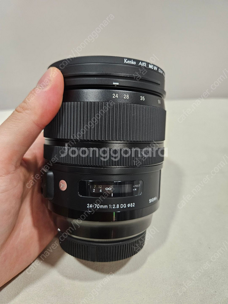 시그마 아트 2470 F2.8 DG 팝니다 캐논용--2