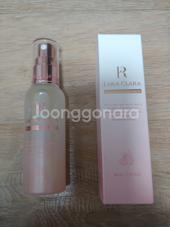 라라클라라 엑소 에이지 햄프 미스트 세럼 80ml 미백--0