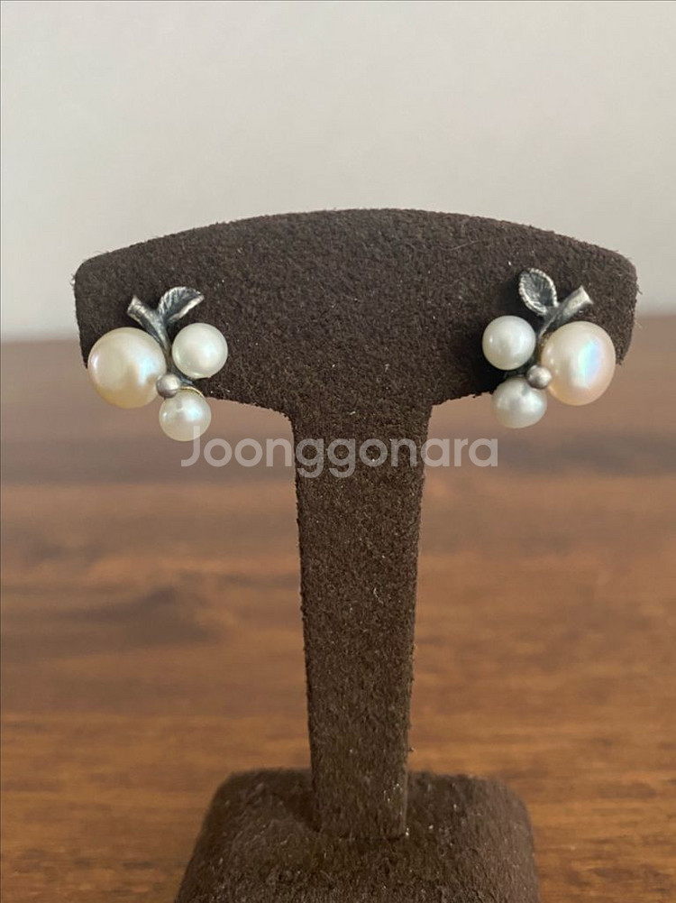 담수진주 실버 귀걸이(925)--4