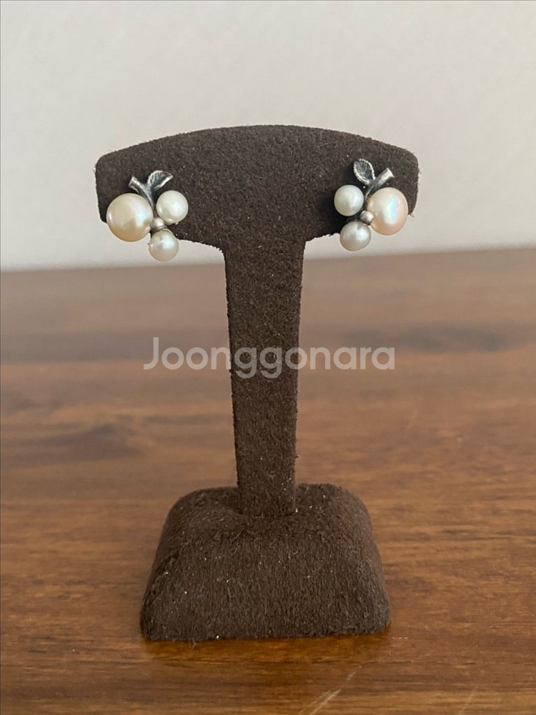 담수진주 실버 귀걸이(925)--5