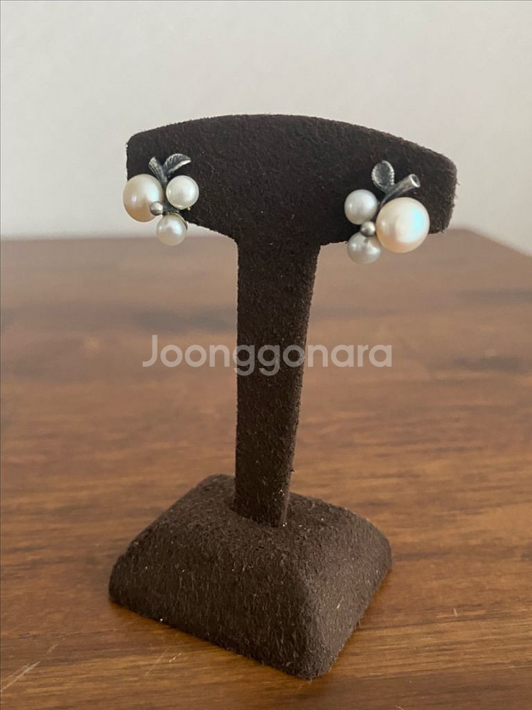 담수진주 실버 귀걸이(925)--9