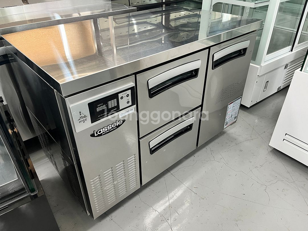 라셀르 우유냉장고 1200 간냉식 테이블 서랍 업소용--0