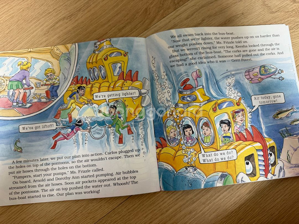 애플리스 매직스쿨버스 리더스북+워크북+dvd+cd 풀셋--2