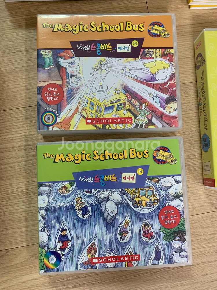 애플리스 매직스쿨버스 리더스북+워크북+dvd+cd 풀셋--5