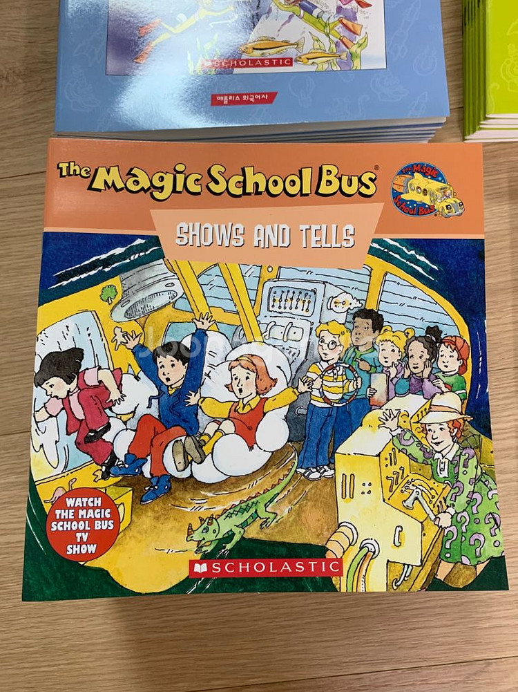 애플리스 매직스쿨버스 리더스북+워크북+dvd+cd 풀셋--1