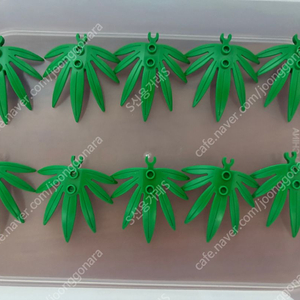 레고 나뭇잎 브릭 10개