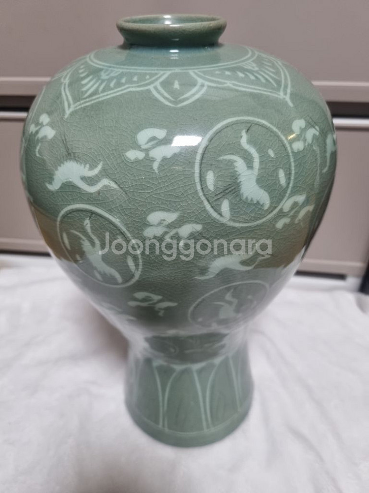 선봉 김영근 도예가 명품 고려청자 택포 소장가치--0