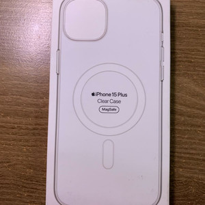 아이폰 15 plus 애플 정품 클리어케이스