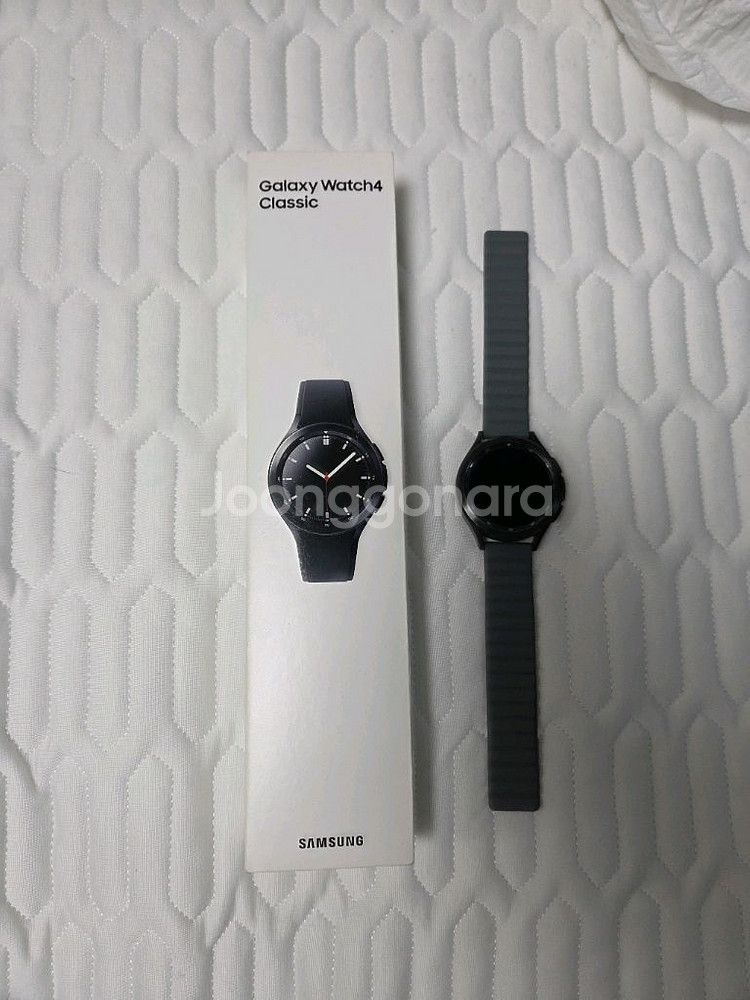 갤럭시워치4 클래식 46mm 블랙--0