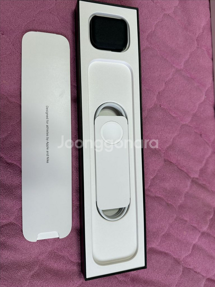 애플워치7 미드나이트 41mm 셀룰러 나이키 에디션--7