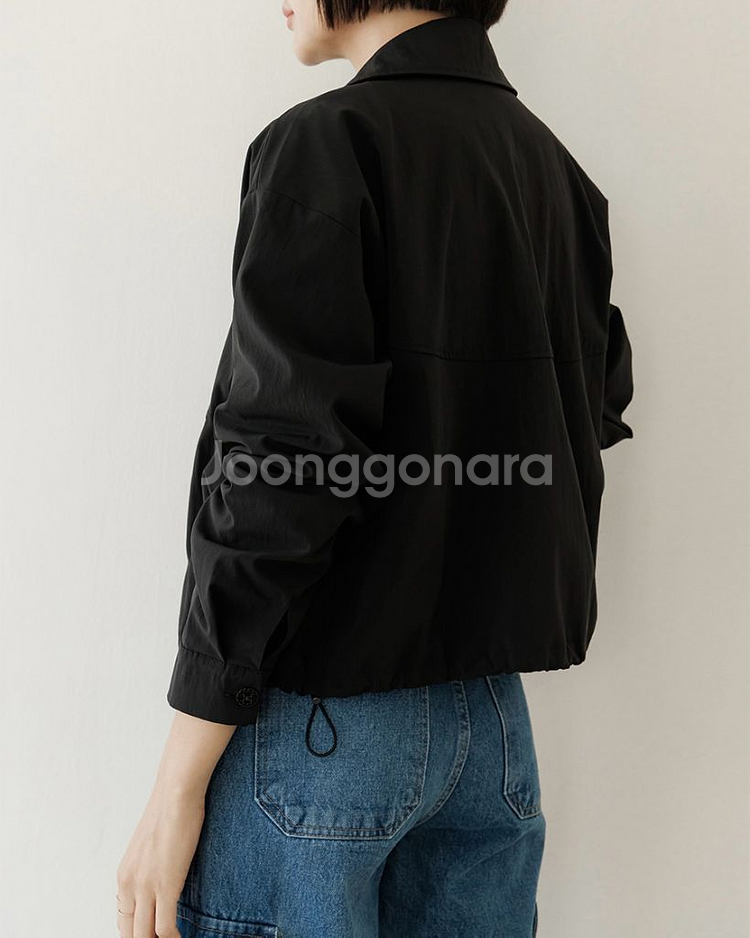 [미착용/새상품] 카라 자켓+밴딩 롱스커트 투피스세트--5