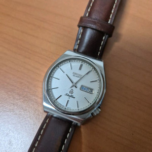 세이코 실버웨이브 쿼츠 빈티지 시계