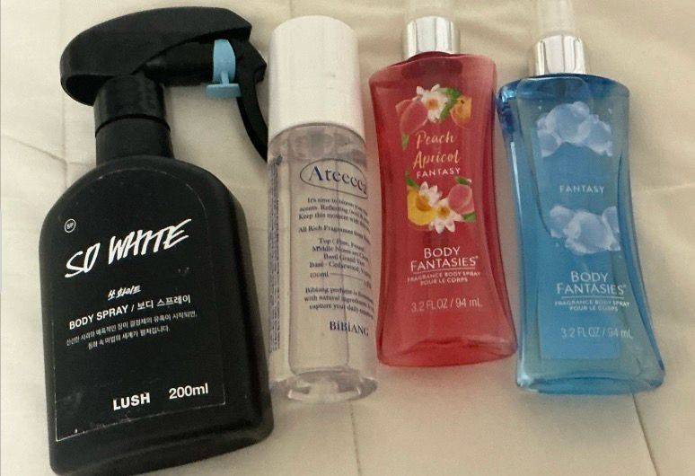 러쉬 쏘화이트바디스프레이, 바디판타지피치비비앙아티카 이미지