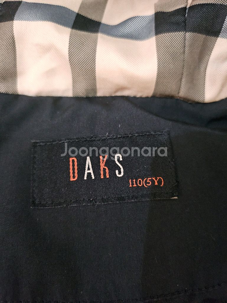 택포)닥스 아동 패딩 오리털 110--2