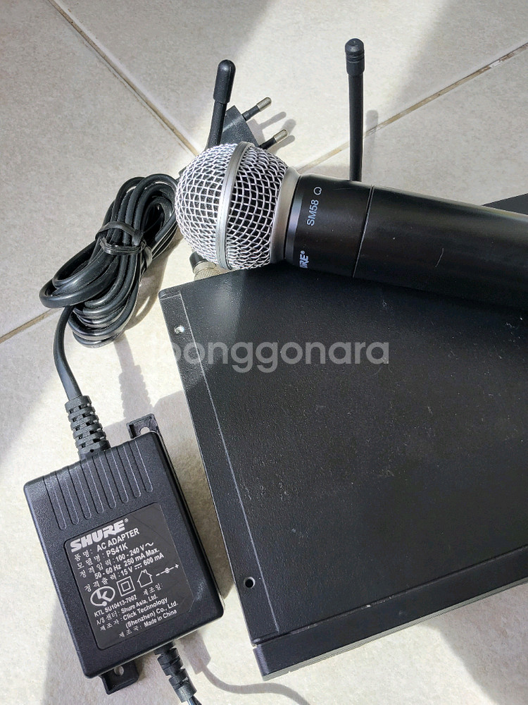 슈어무선마이크 ULX4 sm58 shure--2