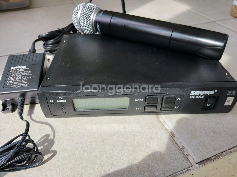 슈어무선마이크 ULX4 sm58 shure--0