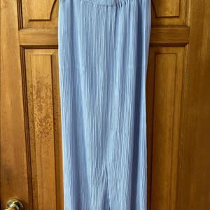 이세이미야케 해칭 스커트 2025년 7월 라이트 블루