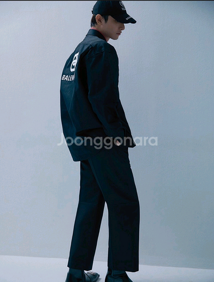 발렌시아가 bb백로고 셔츠자켓--0