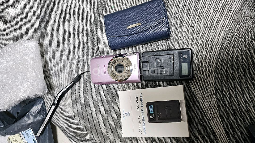 캐논 IXUS 210 핑크 디지털 카메라 판매합니다--5