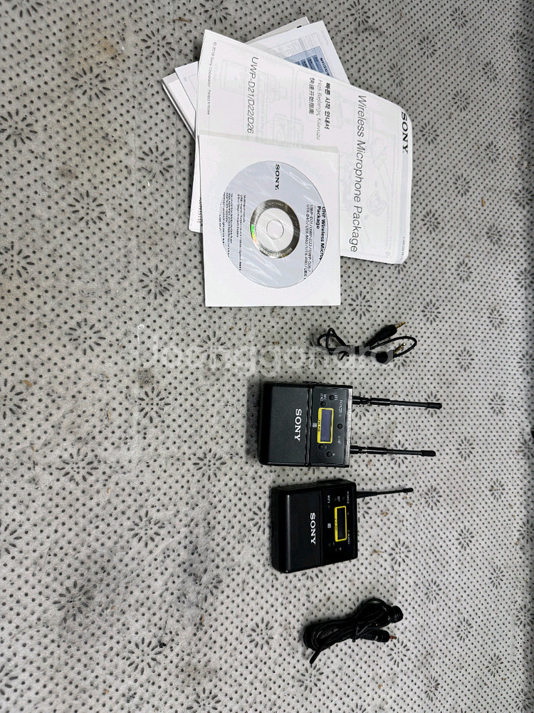 소니 UWP-D21 SONY UWPD21 무선 마이크--6