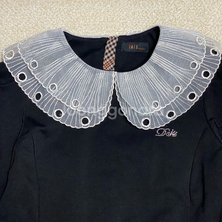 (정품)닥스 키즈 블랙 나비카라 밀레니엄 원피스 11Y--2