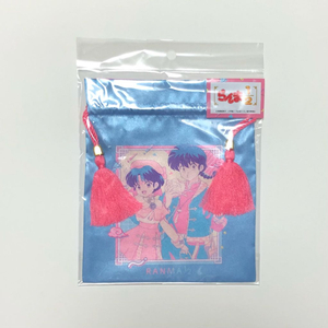 란마 새틴 스트링 파우치 아카네 란마1/2 피규어 가챠