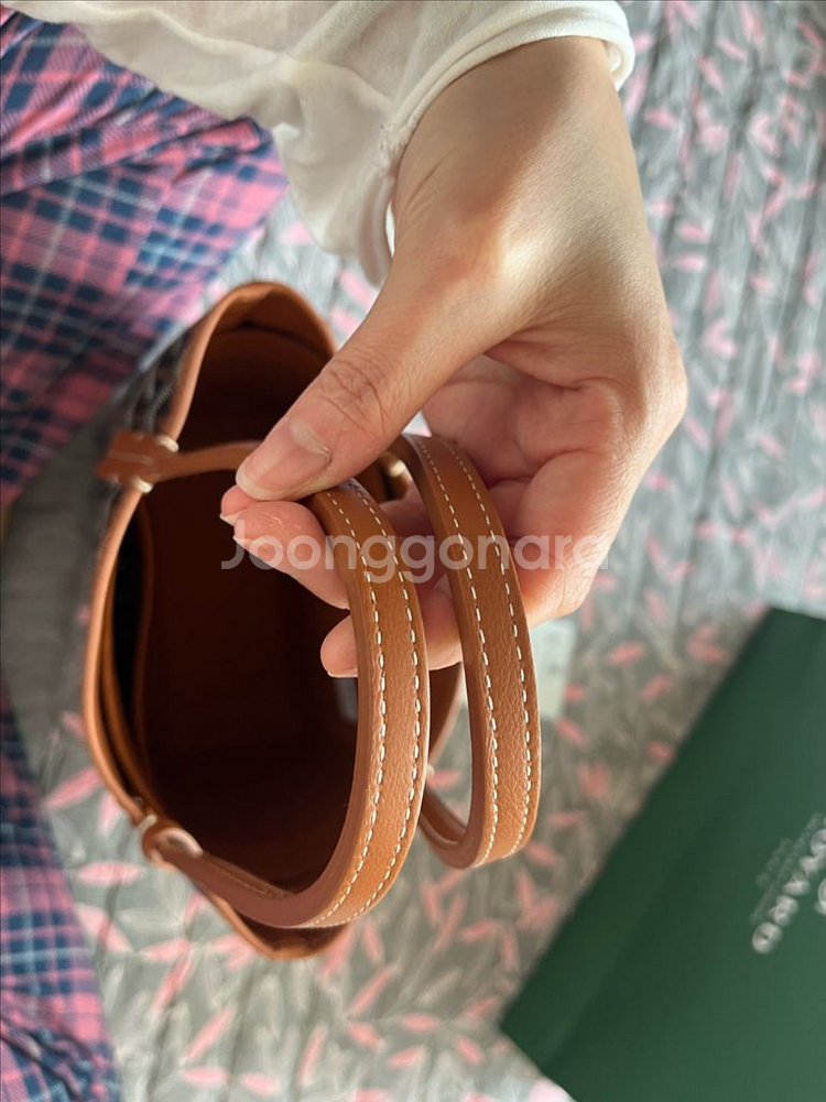 고야드 미니앙주 팝니다. 블랙탠 , 블랙텐--4