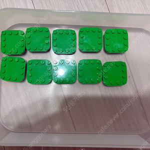 레고 초록밑판 4x4 10개