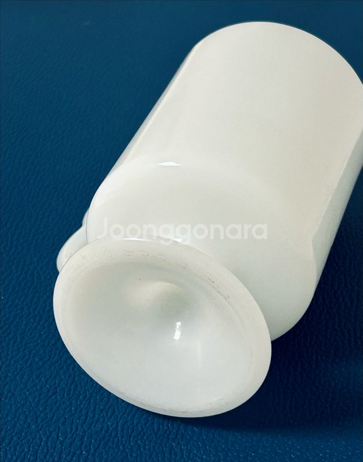 빈티지 미니 마우스 밀크글라스 페데스탈 머그잔--4