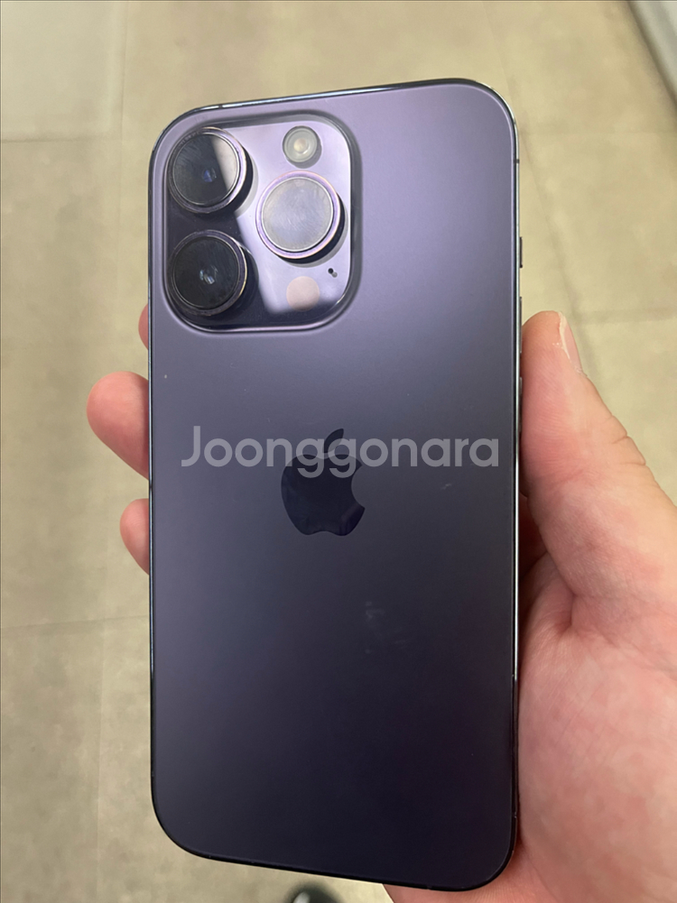 아이폰14프로 딥퍼플 256기가--0