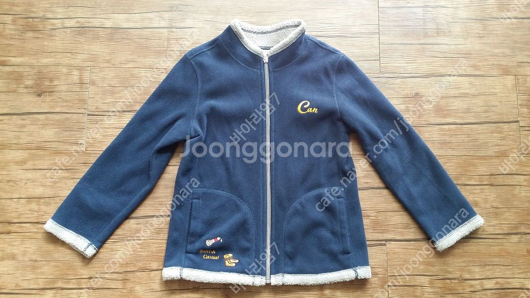 사이즈120정도 가디건 점퍼 캔키즈 톰보이--0