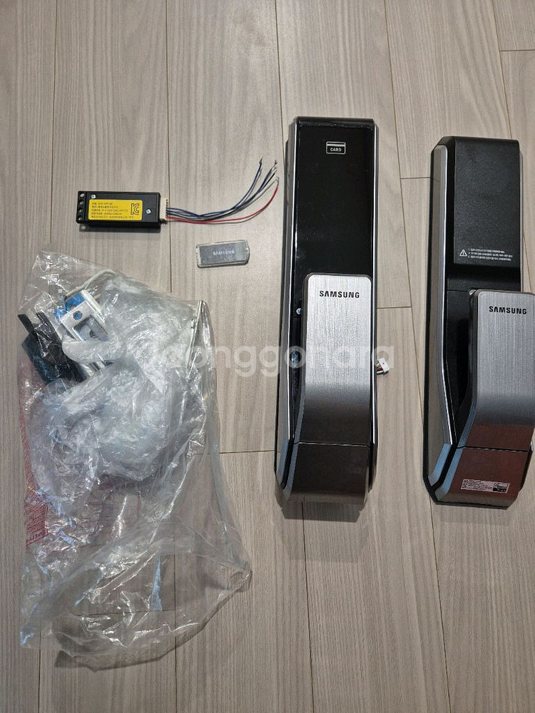 삼성 도어락 dp710 삼성 로고--2