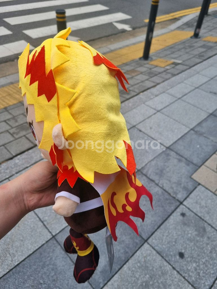 정품 새상품) 귀칼 귀멸의칼날 무한열차 렌고쿠 인형--2