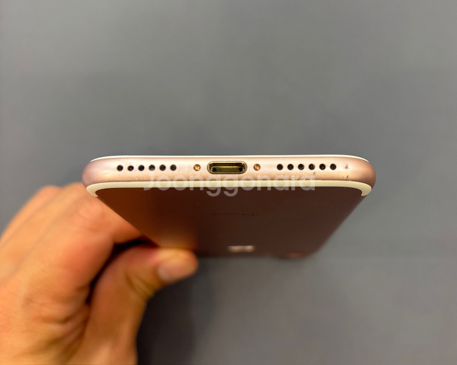 아이폰7 128기가 로즈골드--2