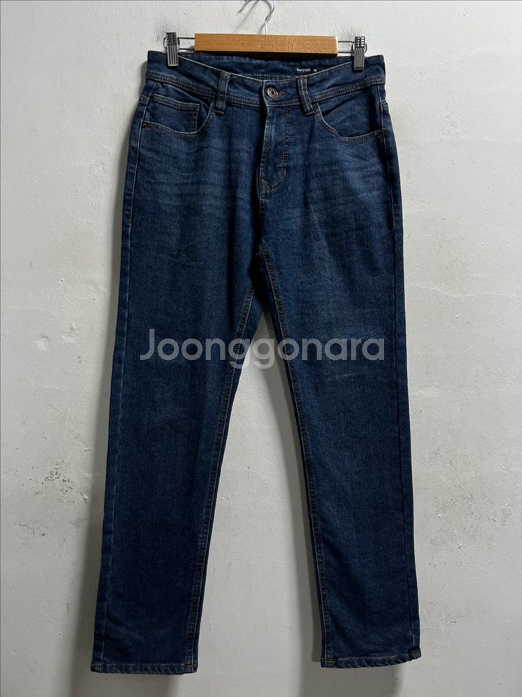 30 LYCRA 테이퍼드핏 데님 청바지--0