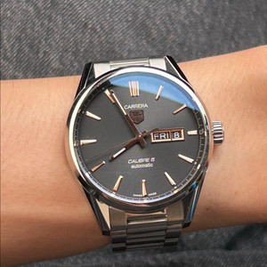 태그호이어 까레라 검판 로즈골드 41mm
