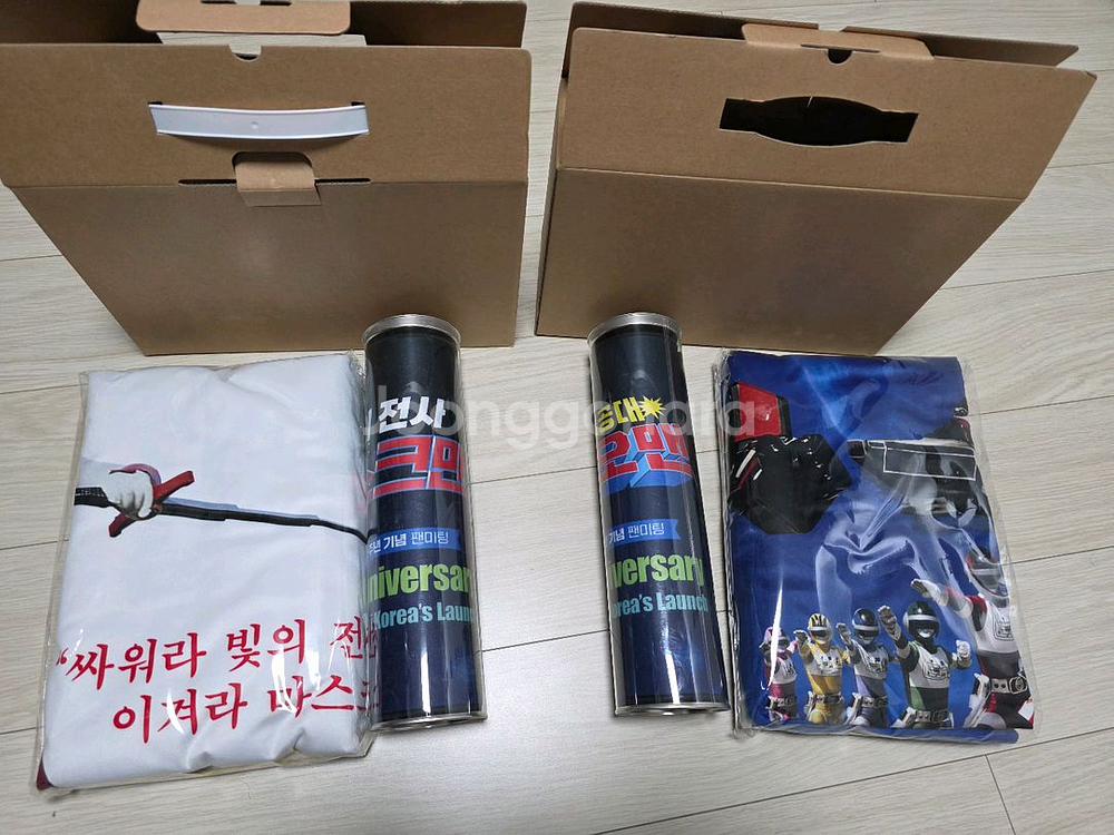 미개봉 마스크맨 바이오맨 굿즈 팝니다--0