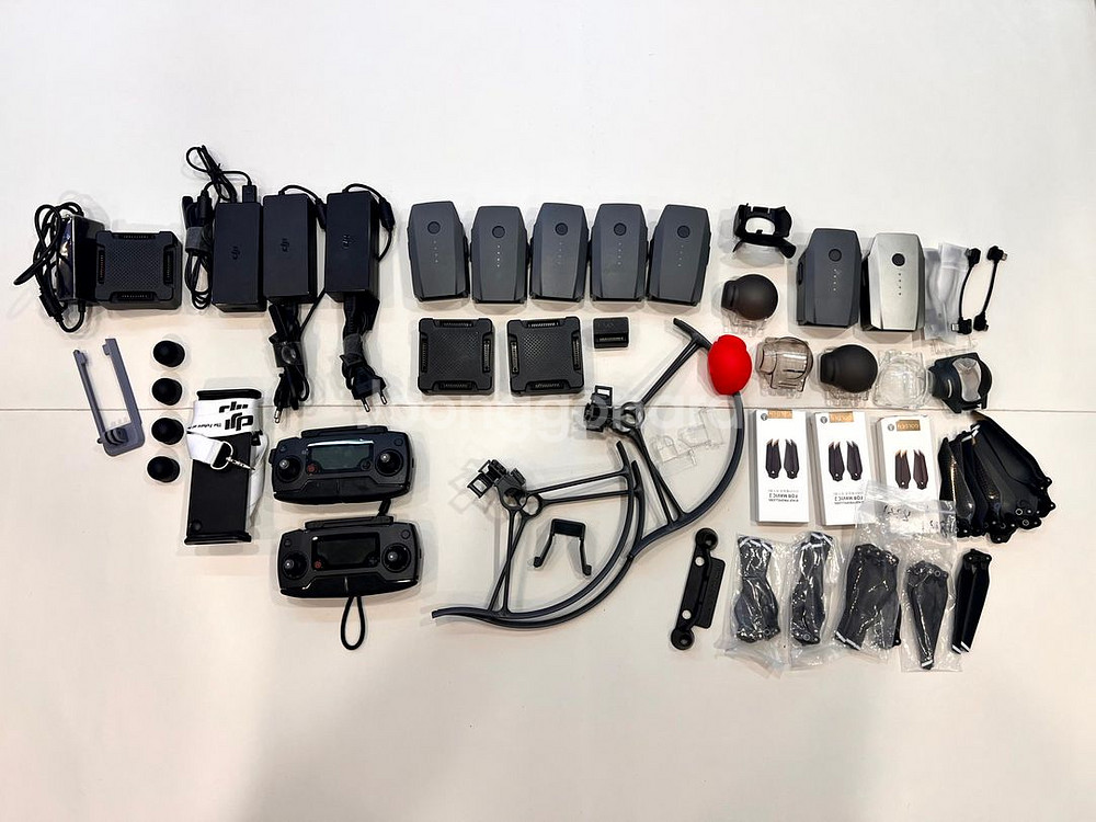 DJI 매빅프로1 배터리7+조종기2+충전기4+기타소모품--0