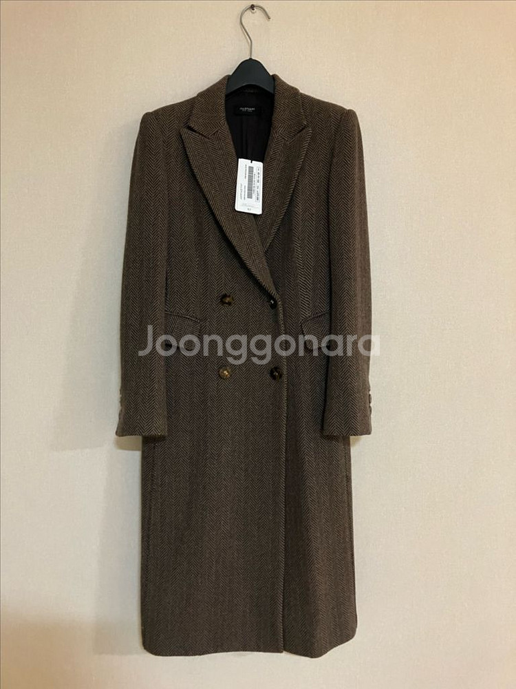 질스튜어트뉴욕 울 롱코트 55 made in Italy--0