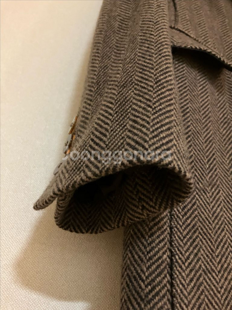 질스튜어트뉴욕 울 롱코트 55 made in Italy--3