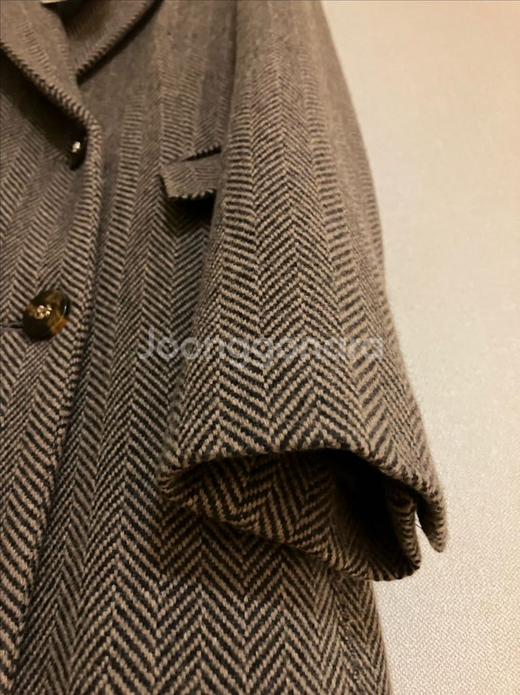 질스튜어트뉴욕 울 롱코트 55 made in Italy--4