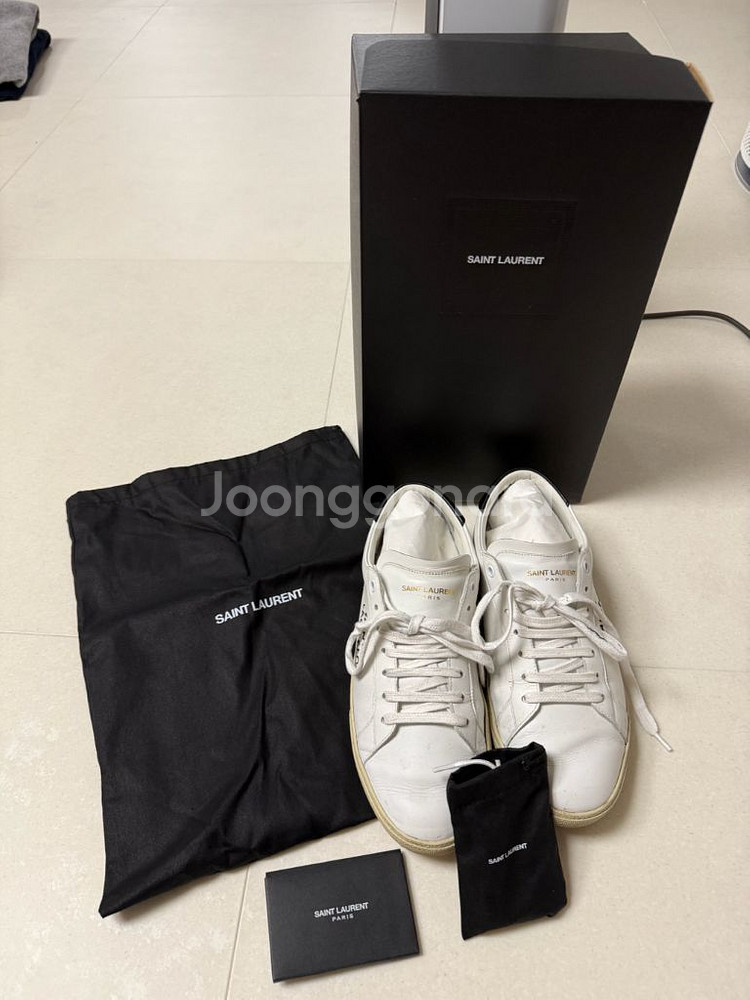 생로랑 남성 스니커즈 41사이즈--0